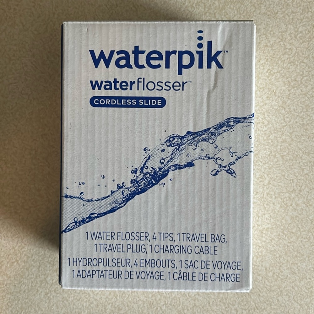 KEEP THOSE 🦷 CLEAN! 🪥 Waterpik travel water flosser cordless slide